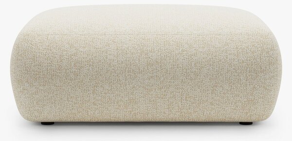 Pouf Kate in tessuto strutturato – L99 cm
