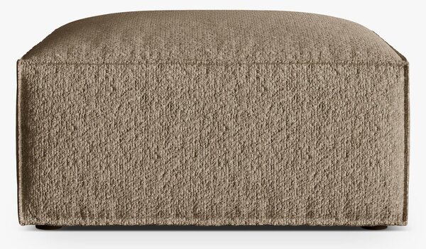 Pouf Nuria in bouclé – 85x85 cm