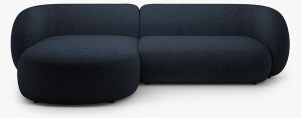 Divano angolare Kate in bouclé – L285 cm