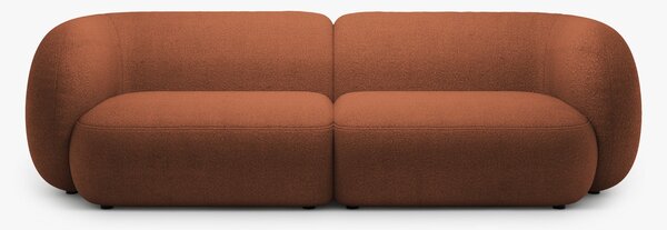 Divano Kate 4 posti in bouclé – L243 cm
