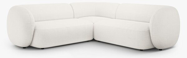 Divano angolare Kate in bouclé – L252 cm