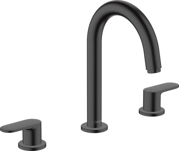 Hansgrohe Vernis Blend Mélangeur de lavabo 3 trous avec vidage à tirette, 71553670, 71553670
