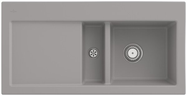 Lavello da cucina Villeroy&Boch, lavello da cucina Subway 60 Fossil 1000x510mm, larghezza base 60cm