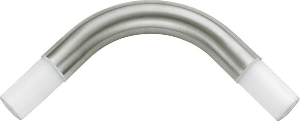 Keuco Plan binario per tenda doccia curva 90° per piatto doccia quadrato - cromato - 14924010000