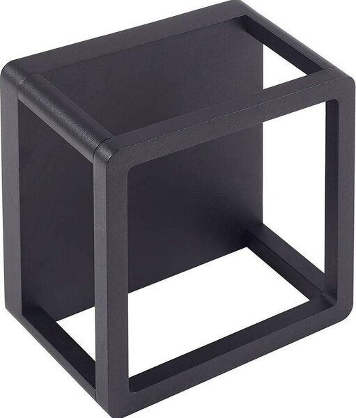 Applique da esterno Lucande LED Thorvid, altezza 18 cm, nero