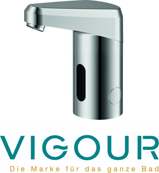 VIGOUR Clivia Plus Miscelatore per lavabo IR-Elettronica DB 20 230V Rete senza miscelatore cromato