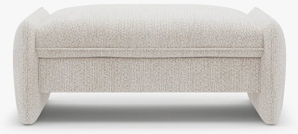 Pouf Georgia in chenille Silencio – 115x70 cm
