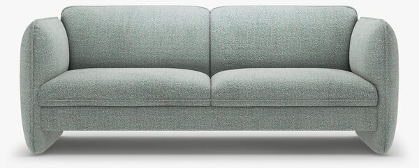 Divano Georgia 3 posti in chenille Silencio – L204 cm