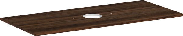 Hansgrohe Xelu Q Console avec découpe au centre, 1180x550, pour vasque à poser, sans trou pour robinet, 54115630, 54115630