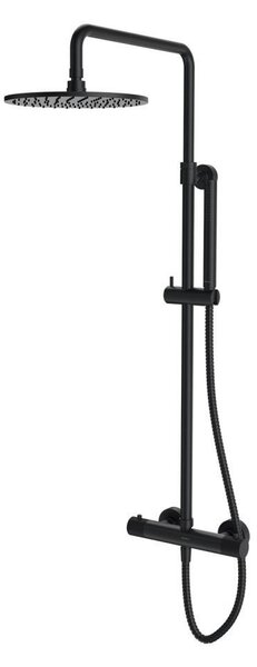 Omnires CONTOUR CT8044AT Set doccia con miscelatore termostatico, antracite