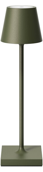 Lampada da tavolo a batteria Sigor NUINDIE USB-C Pocket 210 mm verde abete