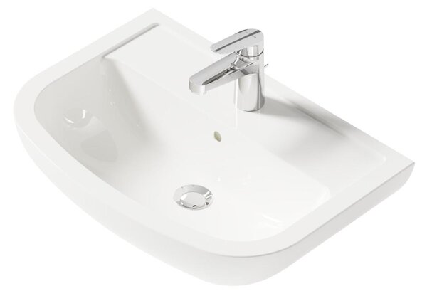 Lavabo VIGOUR ONE 55x39cm, bianco