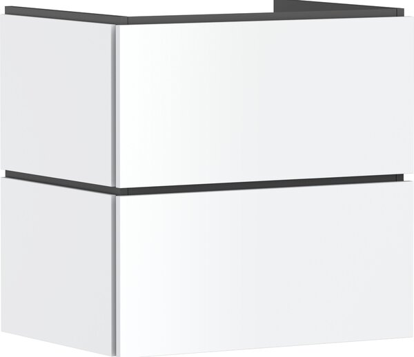 Hansgrohe Xilesa E meuble sous-lavabo pour lavabos, 2 tiroirs, 630x470x620mm, 54256700, 54256700