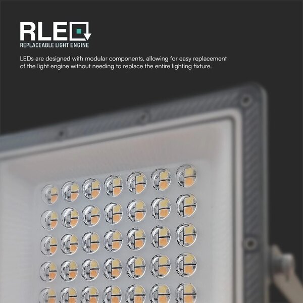Faro proiettore Led 30W Grigio da esterno IP65 CCT temperatura colore regolabile V-TAC