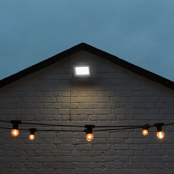 Faro proiettore Led 30W Grigio da esterno IP65 CCT temperatura colore regolabile V-TAC