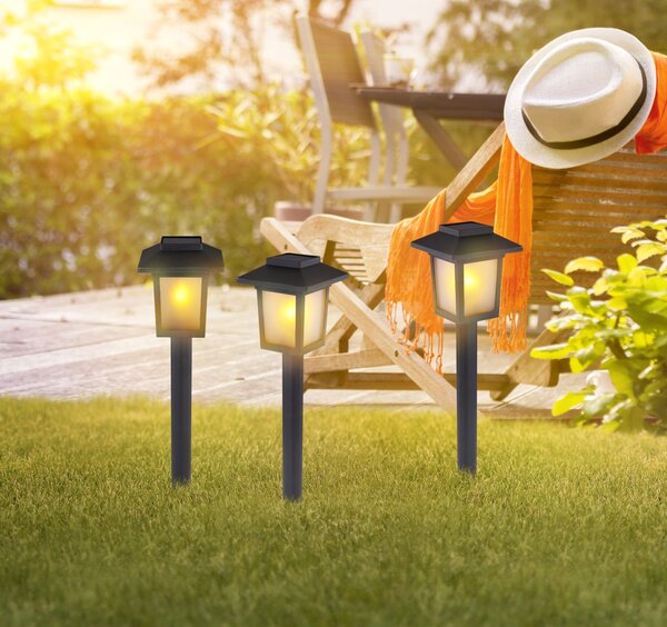 Luce solare Luce da giardino Lampada solare Luce da esterno Solare 33577-3