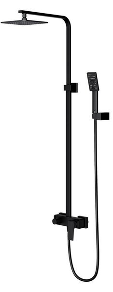 Omnires PARMA PM7444BL Set doccia, nero opaco