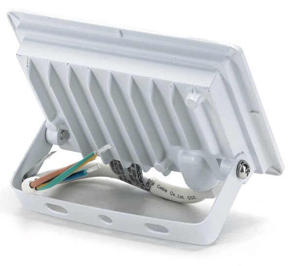 Faro proiettore Led 20W Bianco da esterno slim IP65 Bianco freddo 6500K Aigostar