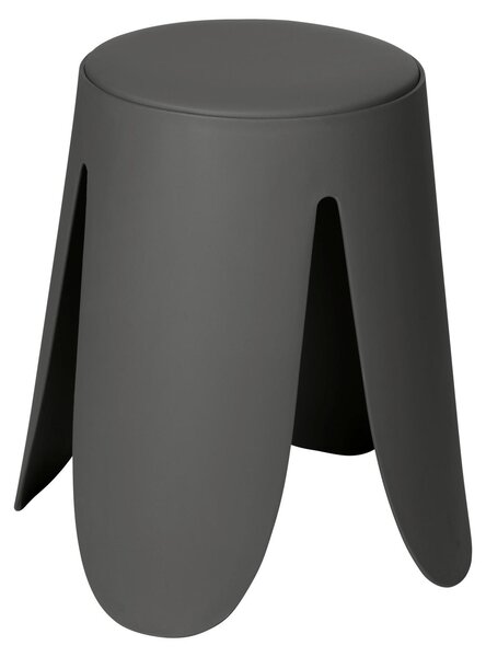 Sgabello da bagno WENKO Mod. Comiso antracite opaco, carico fino a 180 kg