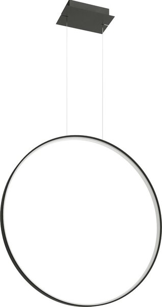 Lampada a sospensione RIO 78 nero 3000K 1xLED 32W alluminio 150x16x78cm Thoro Lighting