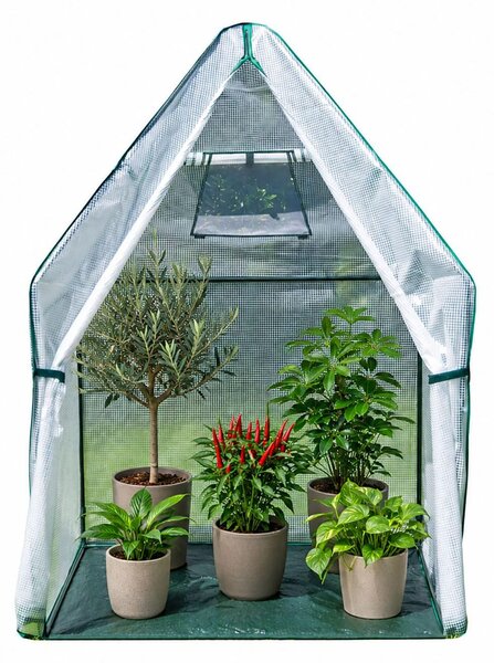 Tenda Westmann per lo svernamento e serra in foglio Chilli White 120x120x180 cm