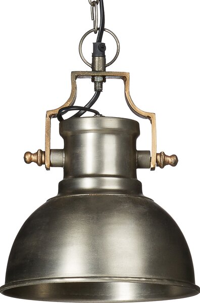 Lampada a sospensione Relaxdays in stile industriale, opaca, piccola, A x L x P: 130 x 21 x 21 cm, metallo, lampada a sospensione, E27 fino a 40 W, antracite