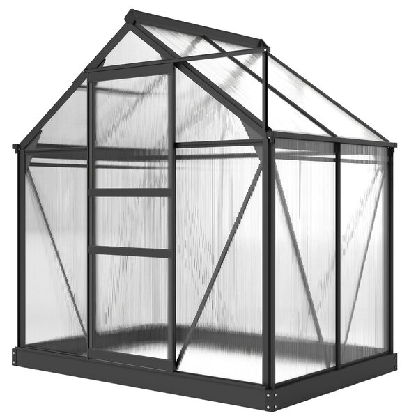 Serra Outsunny, struttura in alluminio con finestra sul tetto, dimensioni 190 x 132 x 201 cm