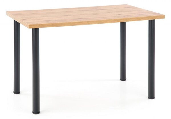 Tavolo Modex 2 in rovere/nero - L120 x L68 x H75