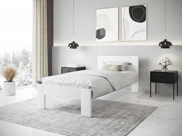 Letto Matilda in bianco - 90x200 cm