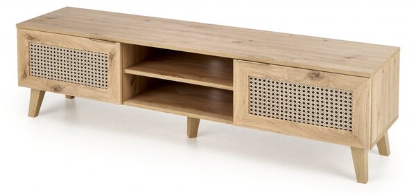 Credenza Borneo RTV-1 in rovere artigianale/nero L150 cm