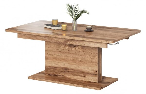 Tavolo allungabile Busetti in rovere wotan - L126-167 cm