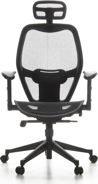 Sedia da ufficio / sedia direzionale Air-Port mesh nero