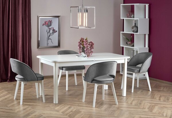 Tavolo Florian allungabile in bianco - L160-228 cm