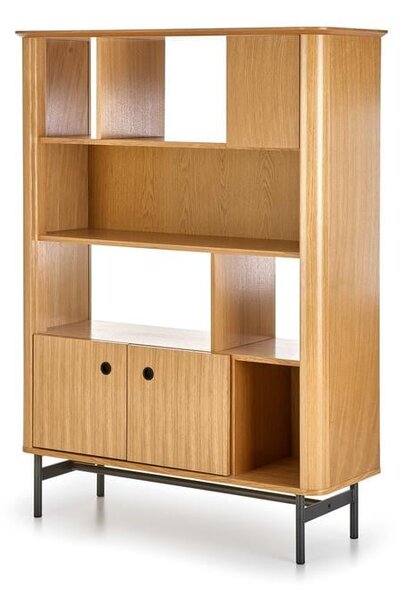 Libreria Smart REG2 in rovere - L117 x H37 x H153 cm