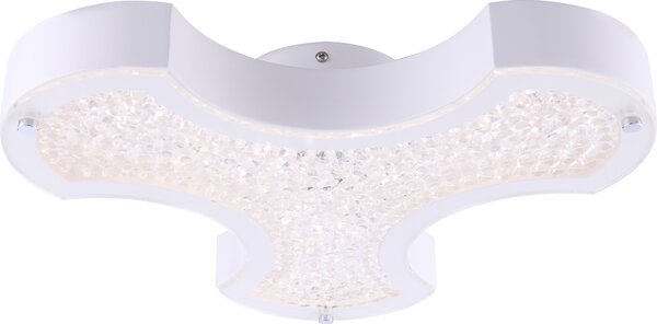 Globo plafoniera Dl bianco, 1Xled 49216