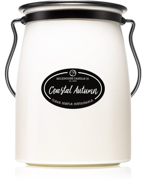 Milkhouse Candle Co. Creamery Coastal Autumn candela profumata Butter Jar 624 g