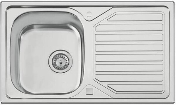 Nava 3, lavello da incasso, acciaio inox