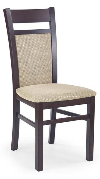 Sedia Gerard 2 tessuto crema noce
