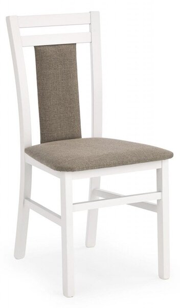 Sedia Hubert 8 grigio bianco materiale Inari23