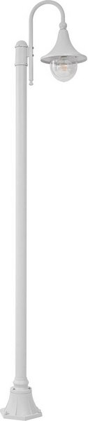 Lindby luce per esterni Daphne, 220 cm, bianco, metallo, E27
