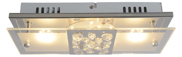 Näve - Plafoniera LED, Lettona, dimensioni: l: 30cm; l: 12cm; h: 7,5cm; 1230742