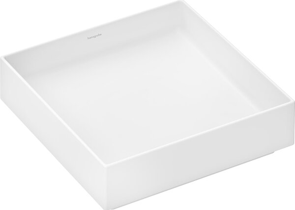 Hansgrohe Xuniva evo E vasque à poser 400/400, sans trou de robinetterie ni trop-plein, 60324700, 60324700