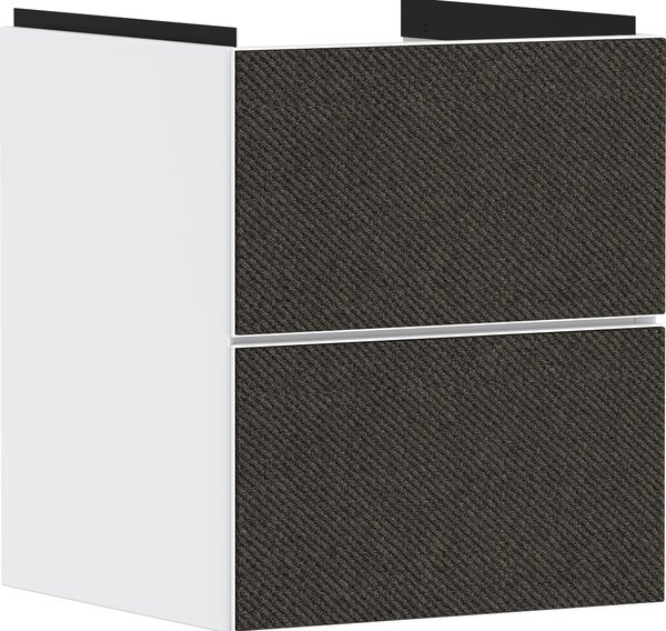 Hansgrohe Xevolos E Meuble sous-lavabo, 2 tiroirs, SoftClose, 480x475x555mm, pour lave-mains, 54172660, 54172660
