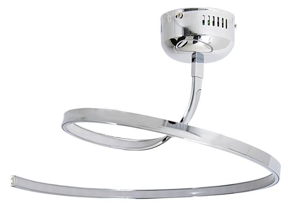 Plafoniera Näve LED; colore: cromo, 1183642