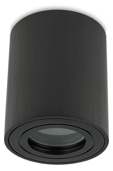 Sweet LED faretto da superficie bagno GU10 alluminio nero IP44 spot da superficie 230V
