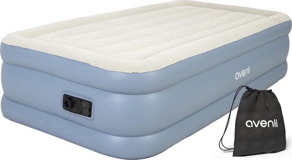 Materasso gonfiabile autogonfiante, dimensioni singole (191x99x46 cm), con pompa