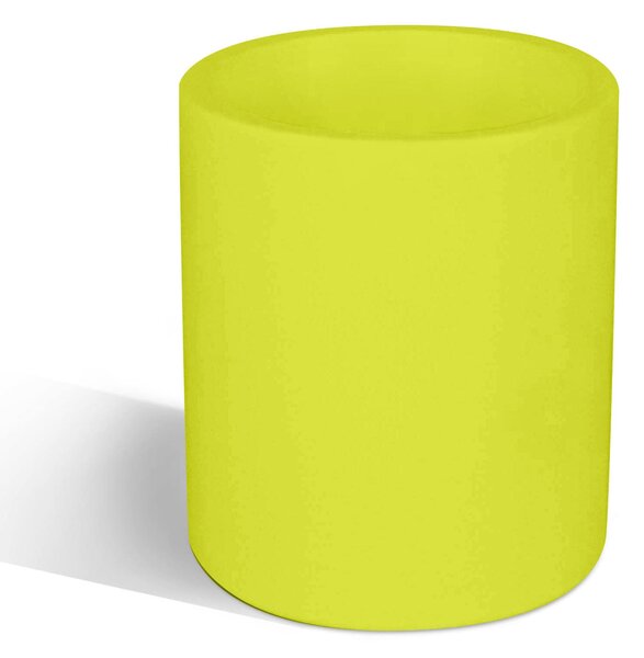 Vaso Porta vaso, in polietilene BAROCCO Dimensione 35x h40 cm Modello Ionico spessore 2 mm colore Kiwi