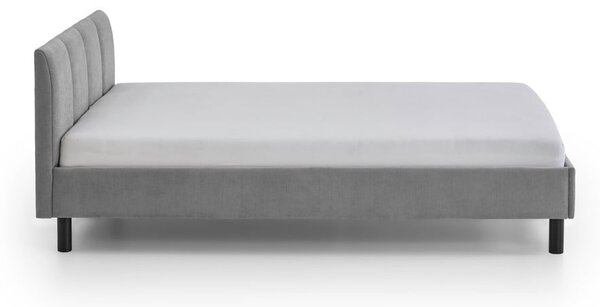 Letto singolo imbottito grigio rete non inclusa 120x200 cm Joker – Meise Möbel