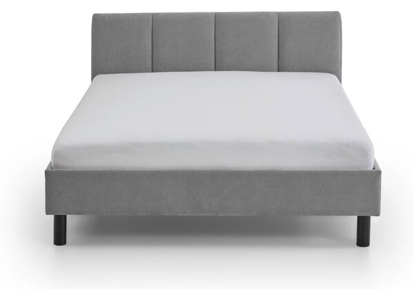 Letto singolo imbottito grigio rete non inclusa 120x200 cm Joker – Meise Möbel