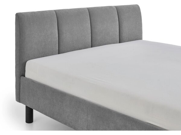 Letto singolo imbottito grigio rete non inclusa 120x200 cm Joker – Meise Möbel